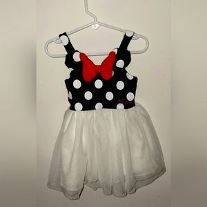 Minnie Mouse 3D Bow & Dot-Print Dress, Toddler Girls